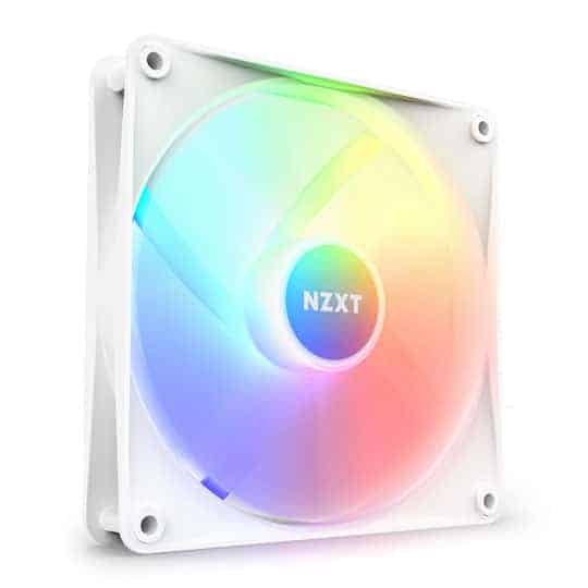 NZXT F140 RGB Core 140mm PWM Single Fan White